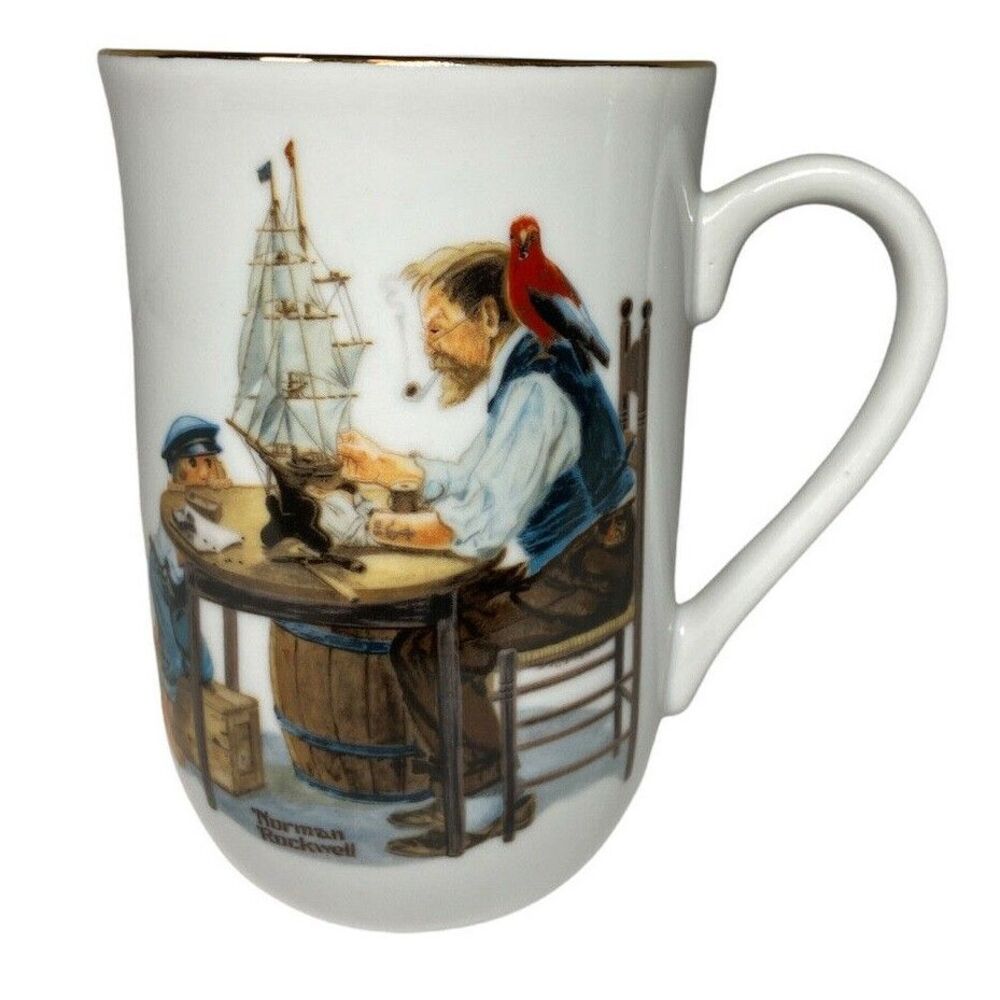 Norman Rockwell Vintage 1982 “For a Good Boy" Coffee/Tea Collectable Mug